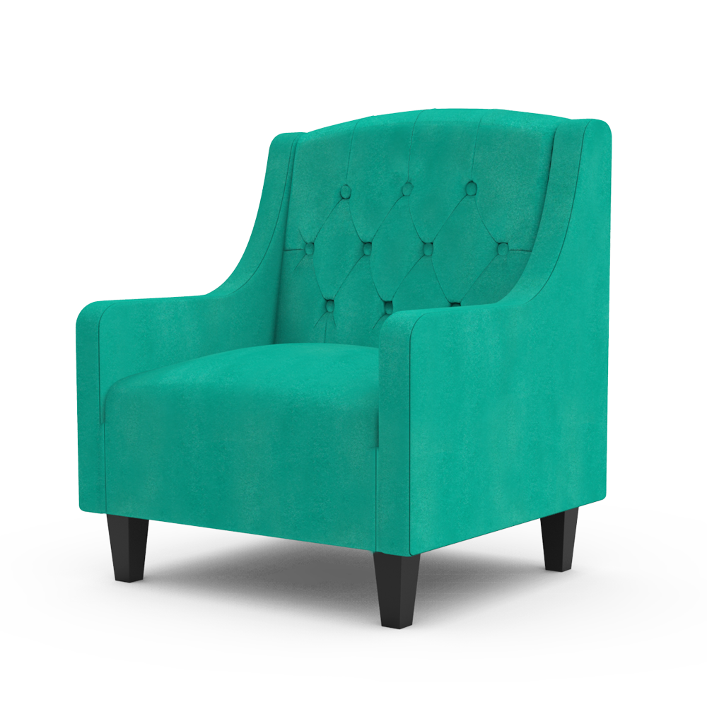 Buy Elbrus Arm chairs with Ottoman - Sea Foam Green | Rainforest Italy