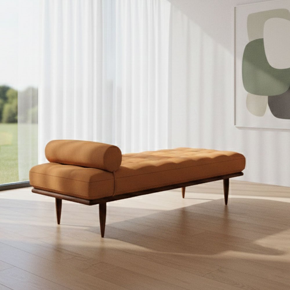 Noslen Quilted daybed - Brown