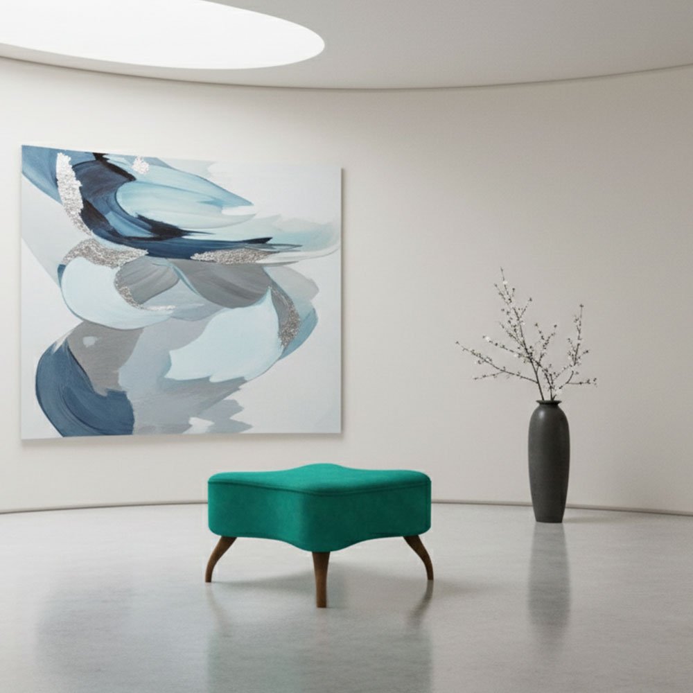  Star Green Ottoman
